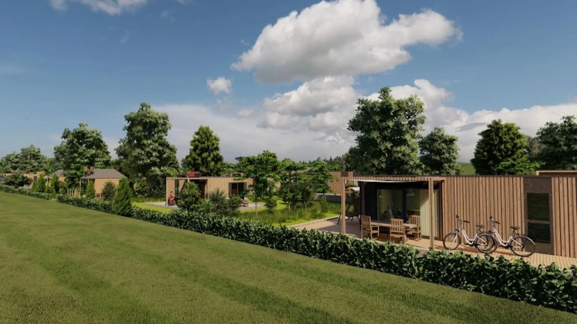 Nice Chalet With Terrace, 9 Km From Maastricht Berg en Terblijt