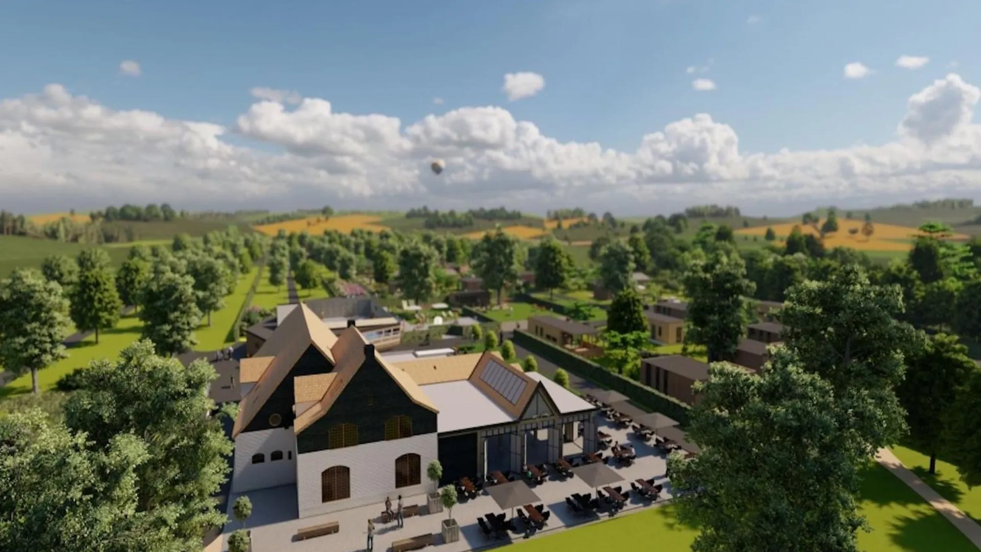 Nice Chalet With Terrace, 9 Km From Maastricht Berg en Terblijt